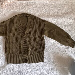 French Connection Olive Cardigan Sweater